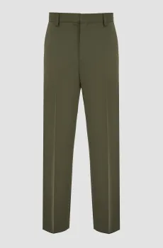 Мужские зеленые брюки Зеленый 56 HUGO 50500258;257