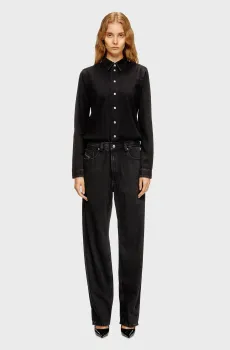 Женский черный джинсовый комбинезон DE-SWING TUTA Черный XXS Diesel A18243 068TP