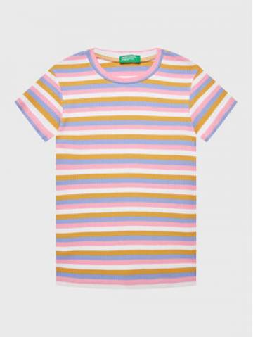 United Colors Of Benetton Футболка 3HFUG107A Кольоровий Regular Fit United Colors Of Benetton Футболка 3HFUG107A Кольоровий Regular Fit