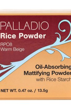 Рисовая рассыпчатая пудра для лица Palladio Rice Powder, RP08 Warm Beige, 13.5 г