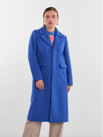 YAS Демісезонний плащ 26030713 Голубий Regular Fit YAS Демісезонний плащ 26030713 Голубий Regular Fit