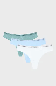 Женские трусики (3 шт) Разноцветный XS Calvin Klein 000QD5225E