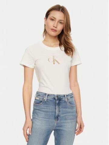 Calvin Klein Jeans Футболка Gradient J20J224982 Білий Slim Fit Calvin Klein Jeans Футболка Gradient J20J224982 Білий Slim Fit