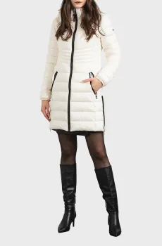 Женская белая куртка Белый S DKNY DL3MPN34