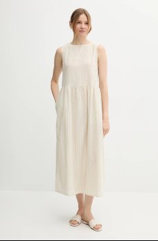 Платье с примесью шелка United Colors of Benetton