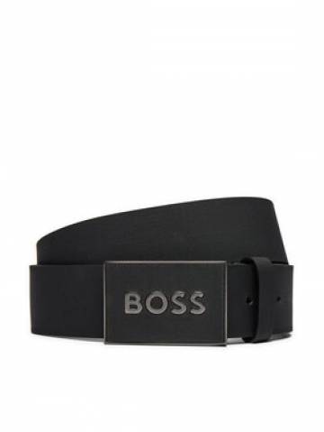 Boss Чоловічий ремінь Icon S1 50471333 Чорний Boss Чоловічий ремінь Icon S1 50471333 Чорний