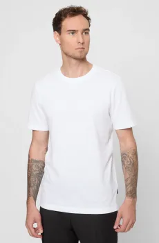 Мужская белая футболка Белый XL BOSS 50452680;100