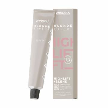 Перманентная крем-краска для осветления седых волос Indola Blonde Expert Highlift + Blend, H.27+ Pearl Violet+, 60 мл Перманентная крем-краска для осветления седых волос Indola Blonde Expert Highlift + Blend, H.27+ Pearl Violet+, 60 мл