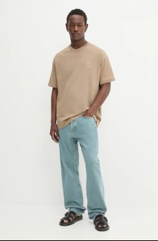 Хлопковая футболка Samsoe Samsoe JOEL