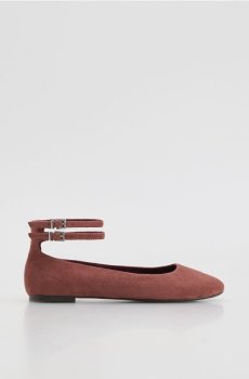 Reserved - LADIES` BALLERINAS - пильно-рожевий - 419ID-39X
