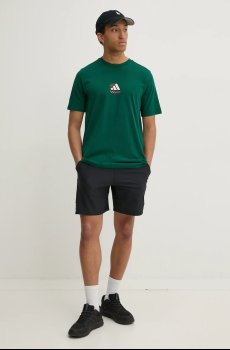 Хлопковая футболка adidas M L PIZZA TEE