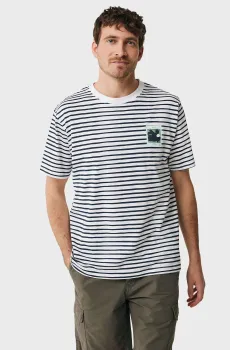 Мужская футболка в полоску Разноцветный S Mexx MF007809541M