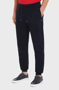 Мужские темно-синие спортивные брюки FLAG LOGO Синий M Tommy Hilfiger MW0MW36142