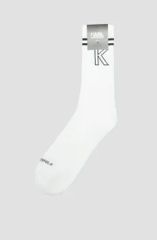 Мужские белые носки Белый 43-46 Karl Lagerfeld 542101.805506;10