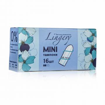 Тампоны Lingery Mini, 16 шт Тампоны Lingery Mini, 16 шт
