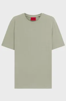 Мужская оливковая футболка Оливковый XXL HUGO 50559722;337