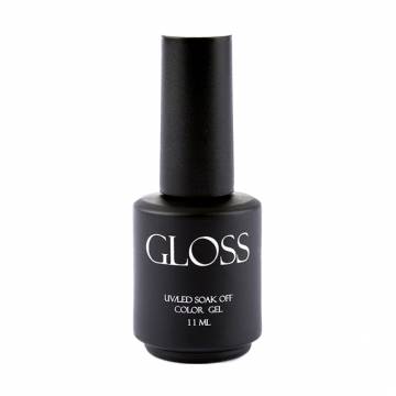 Цветная база для гель-лака Gloss Color Base Gel, Indiana, 11 мл Цветная база для гель-лака Gloss Color Base Gel, Indiana, 11 мл