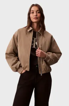 Женская бежевая куртка SHINE INSULATED BOMBER JACKET Бежевый S Calvin Klein Jeans LV047E508G