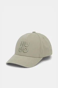 Мужская оливковая кепка Оливковый ONESIZE HUGO 9753