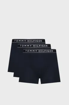 Мужские темно-синие боксеры (3 шт) Синий XL Tommy Hilfiger UM0UM03520