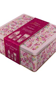 Подарочный набор Tesori dOriente Икигай (парфюмированная вода, 100 мл + гель для душа, 250 мл + гель для ванны, 500 мл)