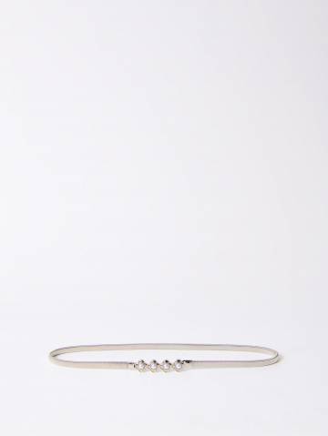 Mohito - Пояс із пряжкою - срібний - M/L