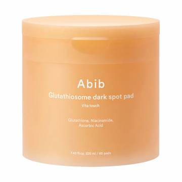 Пады для лица Abib Glutathiosome Dark Spot Pad Vita Touch, 220 мл, 60 шт Пады для лица Abib Glutathiosome Dark Spot Pad Vita Touch, 220 мл, 60 шт
