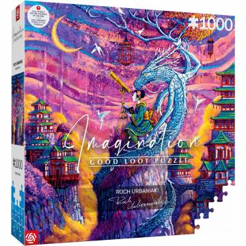 Пазл GoodLoot Imagination Roch Urbaniak Sakura and Ryu 1000 елементів (5908305249740) Пазл GoodLoot Imagination Roch Urbaniak Sakura and Ryu 1000 елементів (5908305249740)