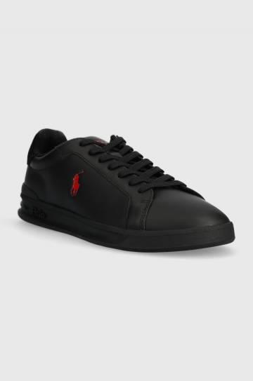Кроссовки Polo Ralph Lauren Hrt Ct II цвет чёрный 809900935002 Кроссовки Polo Ralph Lauren Hrt Ct II цвет чёрный 809900935002