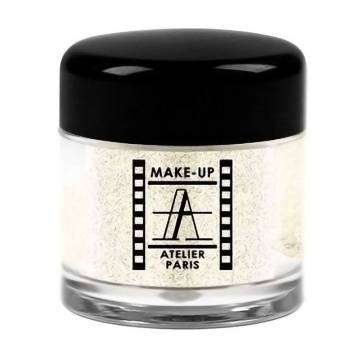 Рассыпчатая перламутровая пудра для век Make-Up Atelier Paris Pearl Powder PP04 Holographic White Gold, 4 г Рассыпчатая перламутровая пудра для век Make-Up Atelier Paris Pearl Powder PP04 Holographic White Gold, 4 г