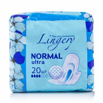 Гигиенические прокладки для критических дней Lingery Normal Ultra, 20 шт Гигиенические прокладки для критических дней Lingery Normal Ultra, 20 шт