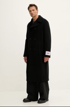 Пальто с шерстью MSGM