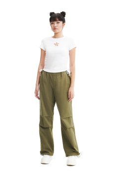 Cropp - Джинси parachute - зелений