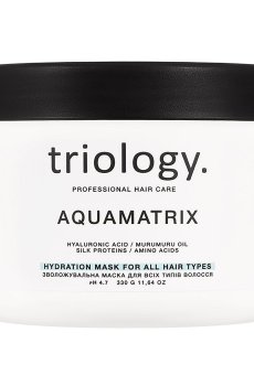 Увлажняющая маска для волос triology. Aquamatrix, 330 г