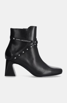 Кожаные полусапожки Karl Lagerfeld BEATA