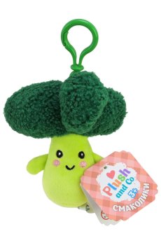 Мягкая игрушка-брелок Plush and Co Брокколи, 12 см, от 3 лет (PLC25082)