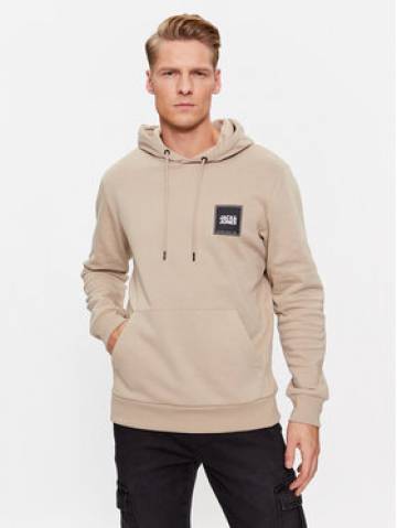 Jack&Jones Світшот 12251998 Бежевий Regular Fit Jack&Jones Світшот 12251998 Бежевий Regular Fit