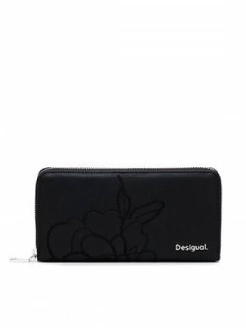 Desigual Великий жіночий гаманець Keller Fiona 24WAYP06 Чорний Desigual Великий жіночий гаманець Keller Fiona 24WAYP06 Чорний