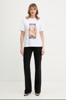 Хлопковая футболка Patrizia Pepe