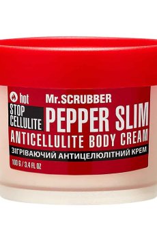 Согревающий антицеллюлитный крем для тела Mr.Scrubber Stop Cellulite Pepper Slim Anticellulite Body Cream, 100 г