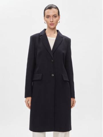 Tommy Hilfiger Вовняне пальто Classic Light Wool Blend Coat WW0WW41662 Cиній Regular Fit Tommy Hilfiger Вовняне пальто Classic Light Wool Blend Coat WW0WW41662 Cиній Regular Fit