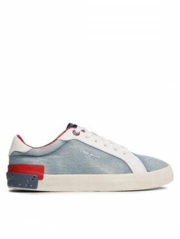 Pepe Jeans Снікерcи Kenton Denim W PLS31442 Голубий Pepe Jeans Снікерcи Kenton Denim W PLS31442 Голубий