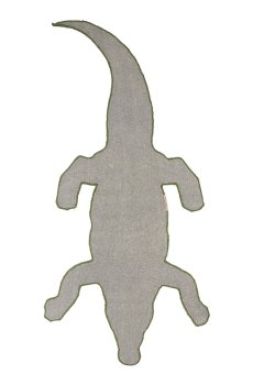 Шерстяной ковёр Doing Goods Coolio Crocodile 202 x 89 cm