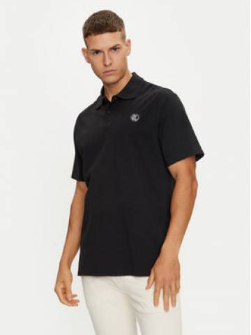 Just Cavalli Поло 76OAGG23 Чорний Regular Fit Just Cavalli Поло 76OAGG23 Чорний Regular Fit