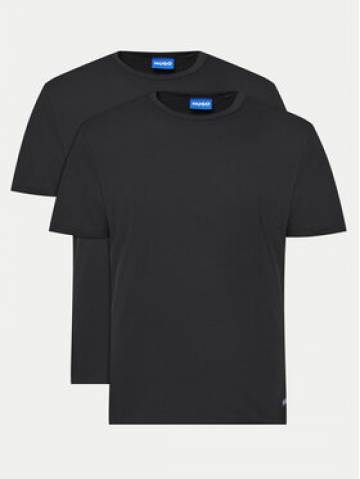 Hugo Набір з 2 футболок Naolo 50522383 Чорний Regular Fit Hugo Набір з 2 футболок Naolo 50522383 Чорний Regular Fit