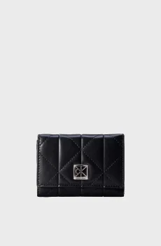 Женский черный кошелек QUILT Черный ONESIZE Calvin Klein LV04F1219G