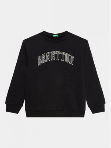 United Colors Of Benetton Світшот 3J68C10D4 Чорний Regular Fit United Colors Of Benetton Світшот 3J68C10D4 Чорний Regular Fit