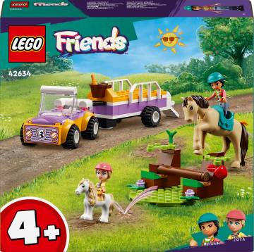 Конструктор LEGO Friends Причіп для коня й поні (42634) Конструктор LEGO Friends Причіп для коня й поні (42634)