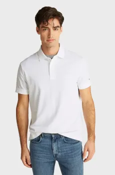 Мужское белое поло TONAL MONOTYPE Белый XL Tommy Hilfiger MW0MW38456