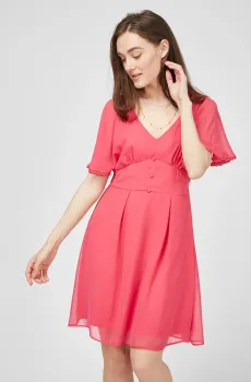 Женское розовое платье Розовый 38 Naf Naf PENR105